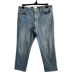 Universal Thread High Rise Slim Straight Leg Size 14Short